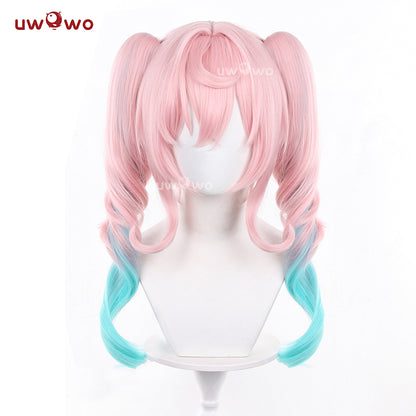 【Pre-sale】Uwowo Game Honkai: Star Rail Hyacine Cosplay Wig Long Light Pink Hair