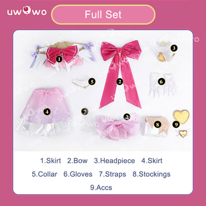 Uwowo Collab Series: Overwatch 2 Juno DokiWatch Magical Girls Cosplay Costume XS-2XL