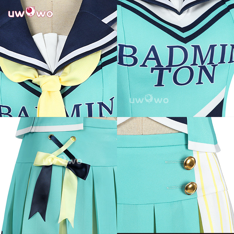 Uwowo Collab Series: Love Live ! Cheerleader Unawaken Cheer Girl Koizumi Hanayo Cosplay Costume