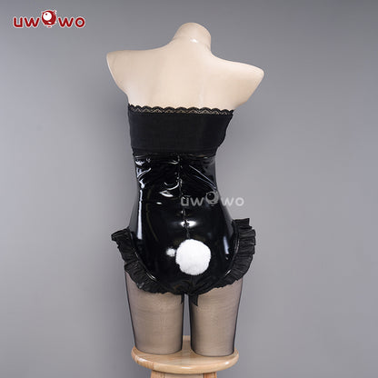 INSTOCK-Uwowo Nier: Automata 2B Bunny Suit YoRHa No. 2 Type B Sheer Cosplay Costume
