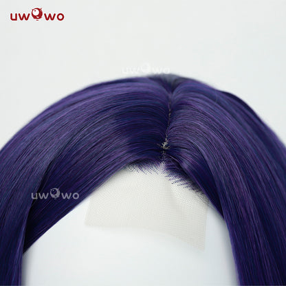 【Pre-sale】Uwowo LOL Caitlyn Arcane Commander Cosplay Wig Middle Purple Hair