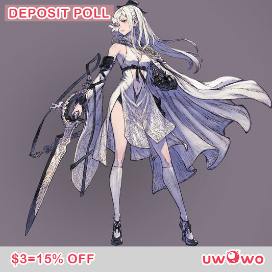 Uwowo Deposit Poll - NieR Reincarnation x Drakengard3 Zero Progenitor Sister Cosplay Costume