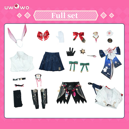 Uwowo Collab Series: Honkai Star Rail Evanescia Kimono Style Cosplay Costume XS-2XL