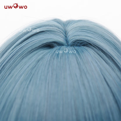 【Pre-sale】Uwowo Game Wuthering Waves Phrolova Cosplay Wig Long Dark Blue Hair