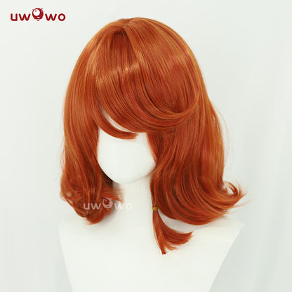 Uwowo Game Witch Bunny Champion Cosplay Wig Middle Orange Hair