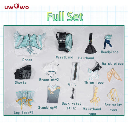 APR PRESALE Uwowo Honkai: Star Rail Fanart Firefly Chinese Style Dress Cosplay Costume S-3XL