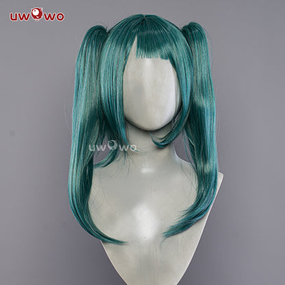 Uwowo Uwowo V Singer Cosplay Wig Green Hair