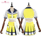 Uwowo Collab Series: Love Live ! Cheerleader Unawaken Cheer Girl Hoshizora Rin Cosplay Costume