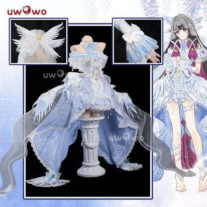 OCT PRESALE Uwowo Genshin Impact Fanart Columbina Lunar Veil Gown Cosplay Costume S-3XL