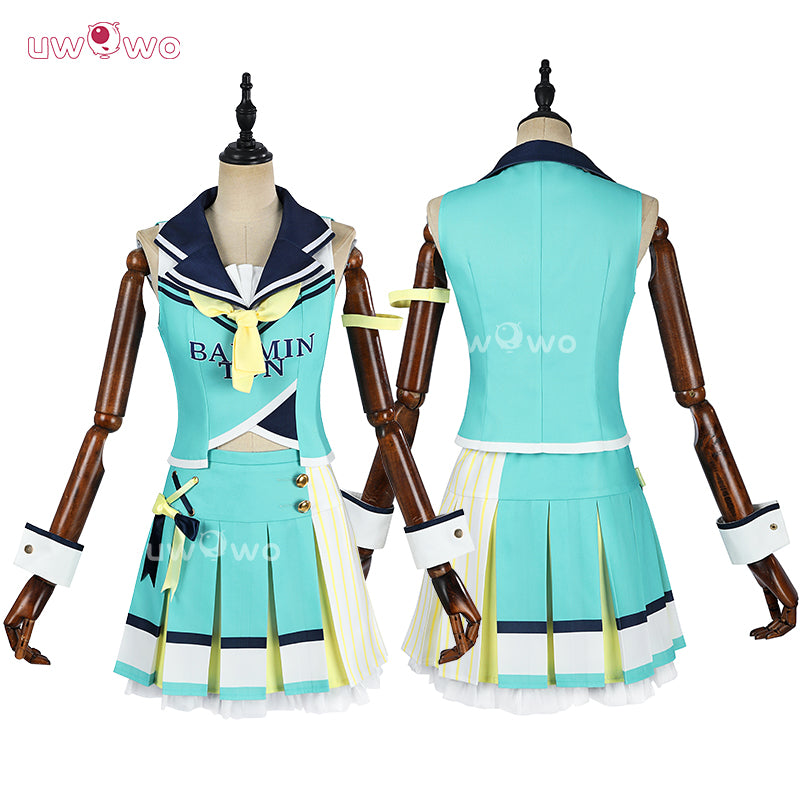 Uwowo Collab Series: Love Live ! Cheerleader Unawaken Cheer Girl Koizumi Hanayo Cosplay Costume