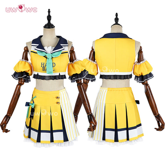 Uwowo Collab Series: Love Live ! Cheerleader Unawaken Cheer Girl Kousaka Honoka Cosplay Costume