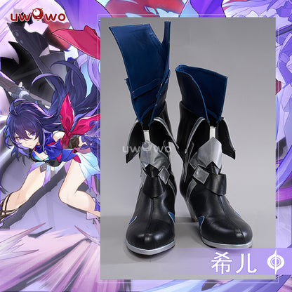 Uwowo Honkai Star Rail Seele Belobog Wildfire Butterfly HSR Cosplay Shoes
