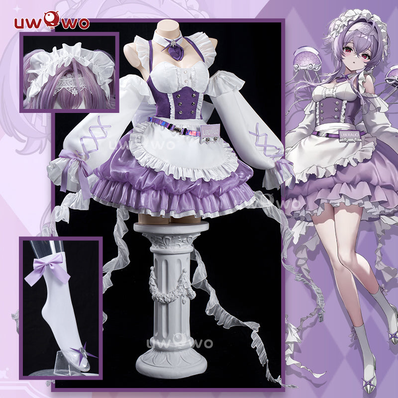 JUL PRESALE Uwowo Game NIKKE Liberalio Café Maid Cosplay Costume