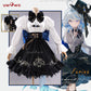 【Pre-sale】 Uwowo Genshin Impact Fanart Furina Modern British Style Cosplay Costume