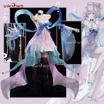 [Last Batch] M-3XL INSTOCK-Uwowo Genshin Impact Fanart Kokomi Dragon Princess Cosplay Costume