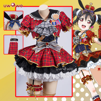 Uwowo Love Live! LoveLive Nico Yazawa Idol ver. Cosplay Costume S-3XL