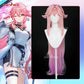 【Pre-sale】Uwowo Collab Series: Genshin Impact Fanart Yae Miko Illustration Cosplay Wig Long Pink Hair