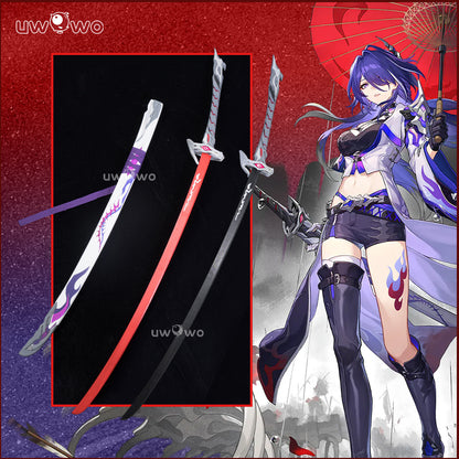 Uwowo Honkai Star Rail Props Acheron Cosplay Weapon Sword