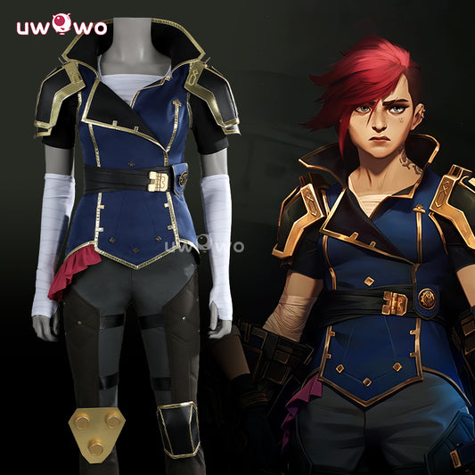 Uwowo Collab Series: League of Legends/LOL: Arcane Season 2 Vi Cosplay Costume