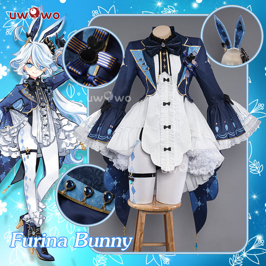 In Stock】Exclusive Uwowo Genshin Impact Fanart Aether Bunny Suit