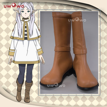 Uwowo Anime Frieren: Beyond Journey's End Frieren Cosplay Shoes Boots