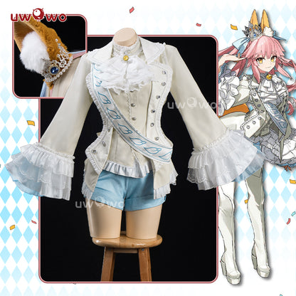 [Last batch] S-3XL Uwowo Game Fate/Grand Order Tamamo no Mae Flower Parade Cosplay Costume