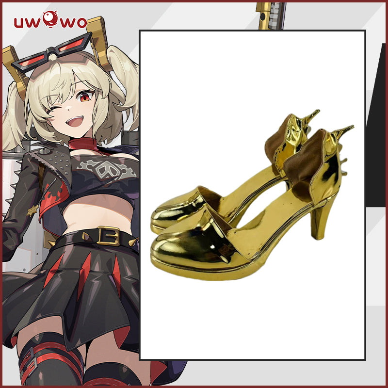 Uwowo Game Zenless Zone Zero ZZZ Burnice Whita Cosplay Shoes