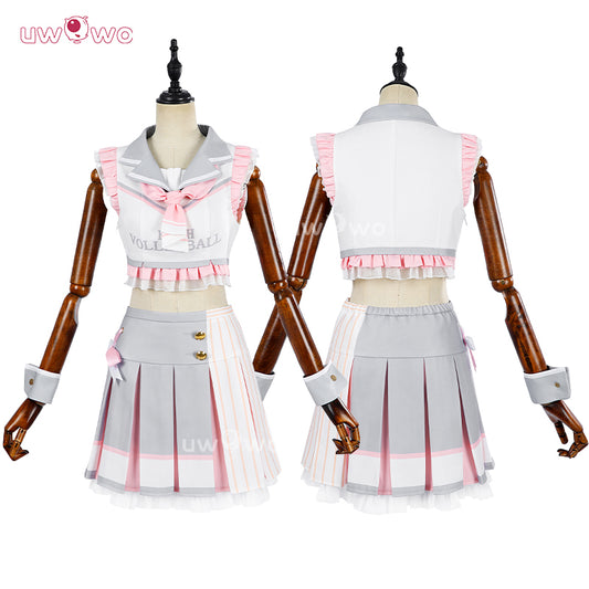 Uwowo Collab Series: Love Live ! Cheerleader Unawaken Cheer Girl Kotori Minami Cosplay Costume