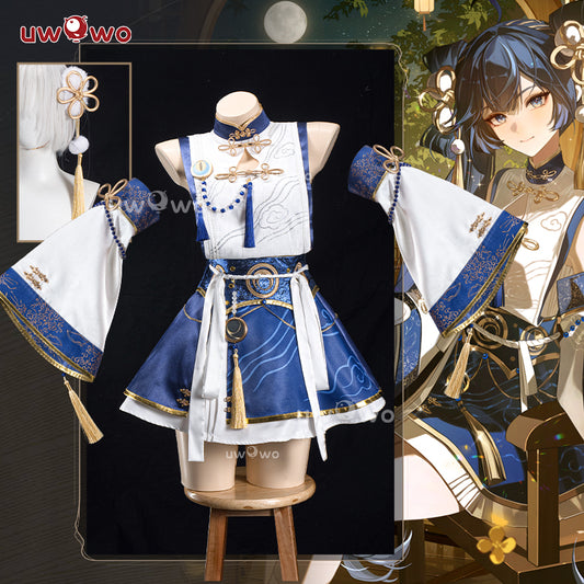 【Pre-sale】Uwowo Game Iuno Chinese Style Dress Wuthering Waves WuWa Cosplay Costume
