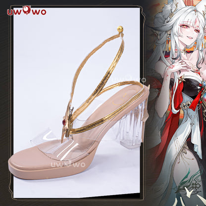 Uwowo Game Wuthering Waves WuWa Hsin Cosplay Shoes
