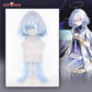 Uwowo Game Wuthering Waves Mornye WuWa Cosplay Costume Wig Long Blue Hair