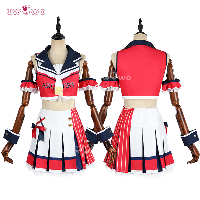 Uwowo Collab Series: Love Live ! Cheerleader Unawaken Cheer Girl Nishikino Maki Cosplay Costume