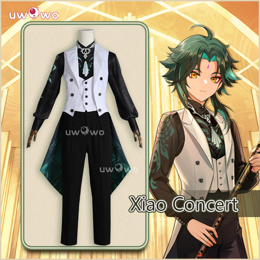 Uwowo Collab series: Game Genshin Impact Xiao Concert Cosplay Costume