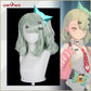 Uwowo Game Zenless Zone Zero/ZZZ Chinatsu Remiel Cosplay Wig Middle Light Green Hair