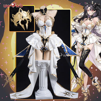 Uwowo Game Fate/Grand Order FGO Ishtar Bride Oath Fanart Cosplay Costume S-3XL