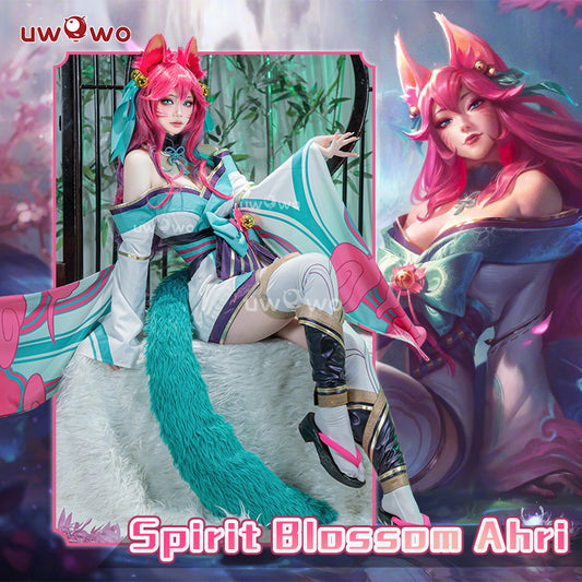 【Pre-sale】Uwowo League of Legends LOL Spirit Blossom Ahri ASU 2023 The Nine-Tailed Fox Cosplay Costume