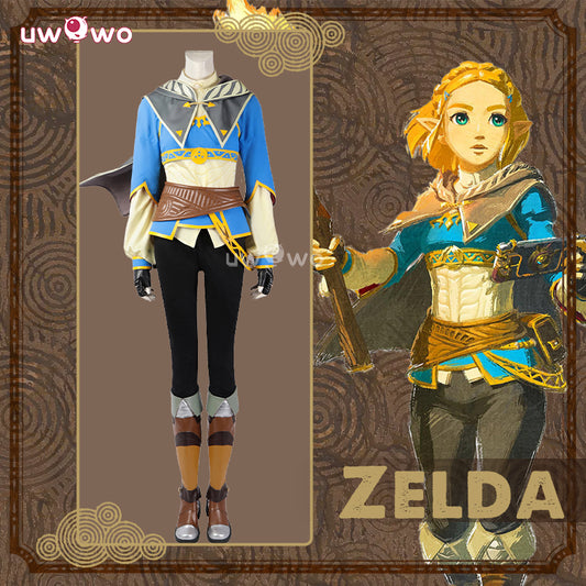 【Pre-sale】Uwowo Collab Series: Game The Legend of Zelda Princess Zelda Cosplay Costume Full Set