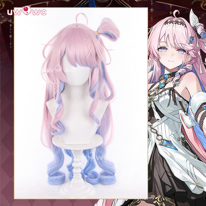 Uwowo Game Wuthering Waves Denia WuWa Cosplay Wig Long Pink Hair