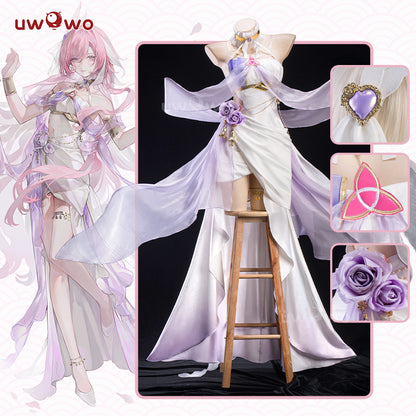 Uwowo Honkai Impact 3: Elysia Gown Fanart Cosplay Costume