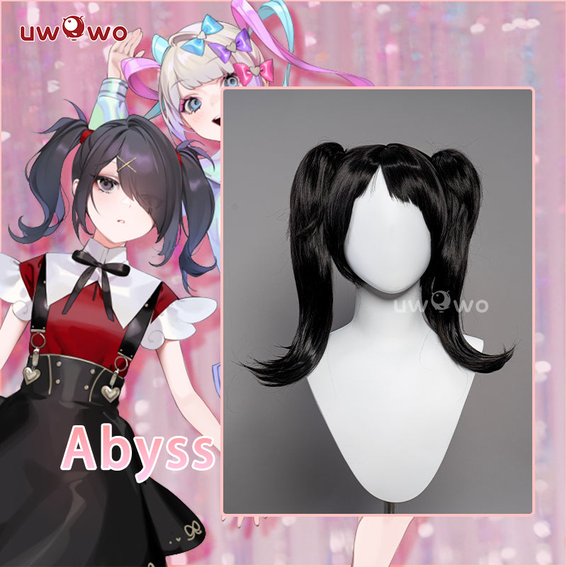 Uwowo Needy Streamer Overload Ame Chan Cosplay Wig Middle Dark Brown Hair