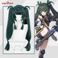 Uwowo Zenless Zone Zero QingYi Cosplay Wig Long Green Hair