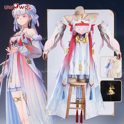 INSTOCK-Uwowo Game Wuthering Waves Jinhsi Peach Blossom Cosplay Costume