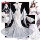 【Pre-sale】 Uwowo Game Azur Lane Amagi Oath Skin Bride Wedding Boudoir Cosplay Costume