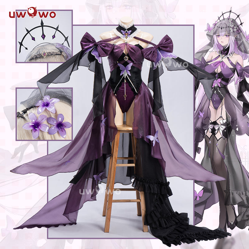 【Pre-sale】Uwowo Honkai: Star Rail Castorice Bride Fanart Cosplay Costume
