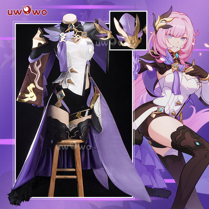 S-3XL INSTOCK-Uwowo Honkai Impact 3: Elysia Miss Pink Elf♪ Cosplay Costume