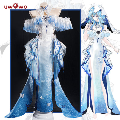APR PRESALE Uwowo Game Wuthering Waves Shorekeeper Fanart Qipao Gown WuWa Cosplay Costume