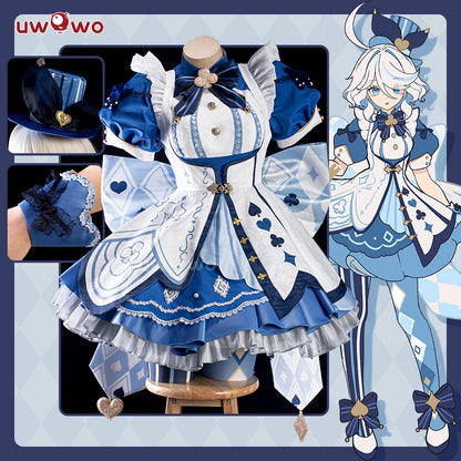 【Clearance Sale】[Last batch] S-3XL Uwowo Genshin Impact Fanart Furina Wonderland Cosplay Costume