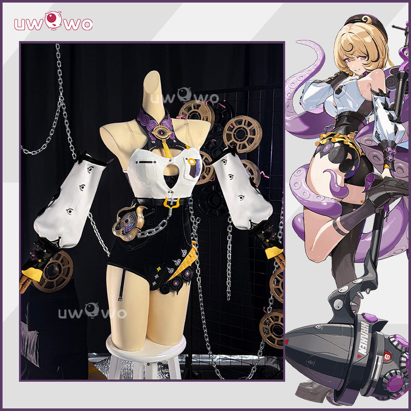 Uwowo Collab Series: Game Zenless Zone Zero Yidhari Octopus Cosplay Costume XS-2XL