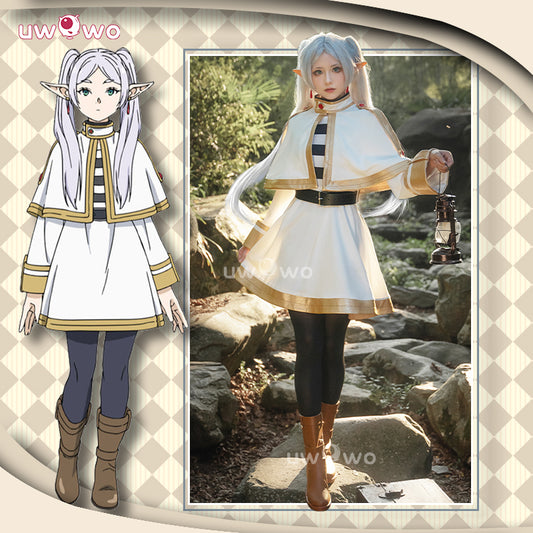 Uwowo Collab Series:  Plus Size Anime Frieren: Beyond Journey's End Frieren Cosplay Costume