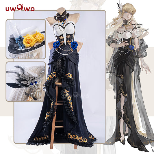 【Pre-sale】Uwowo Genshin Impact Fanart Navia Gown Dress Cosplay Costume